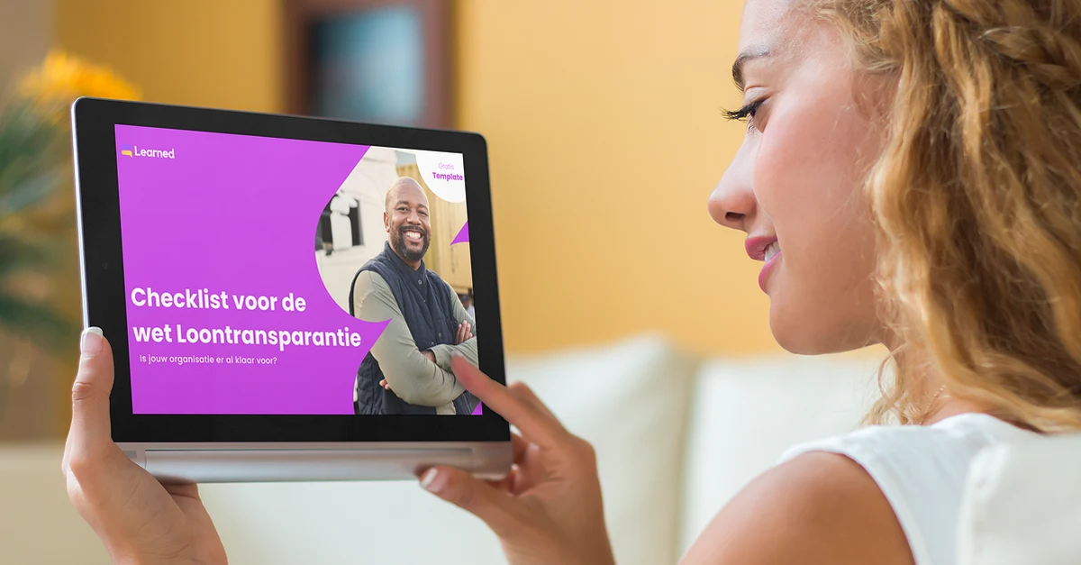 Checklist voor de wet Loontransparantie