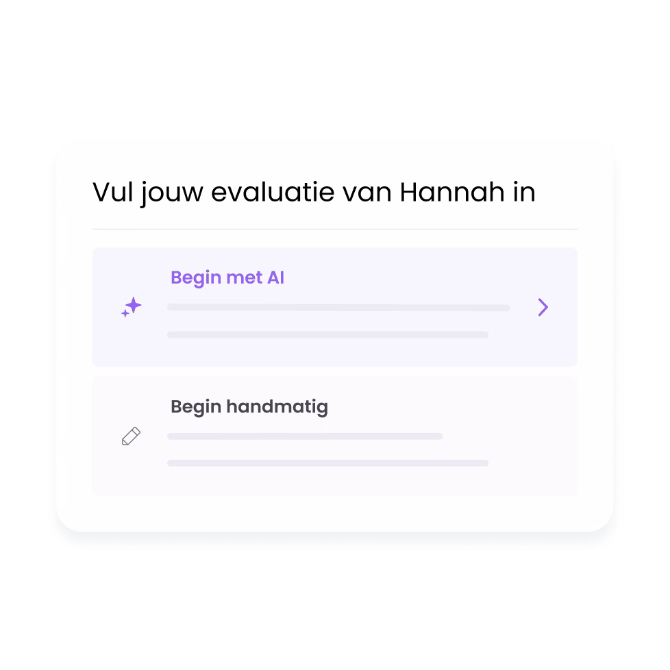 Automatische evaluatie met AI